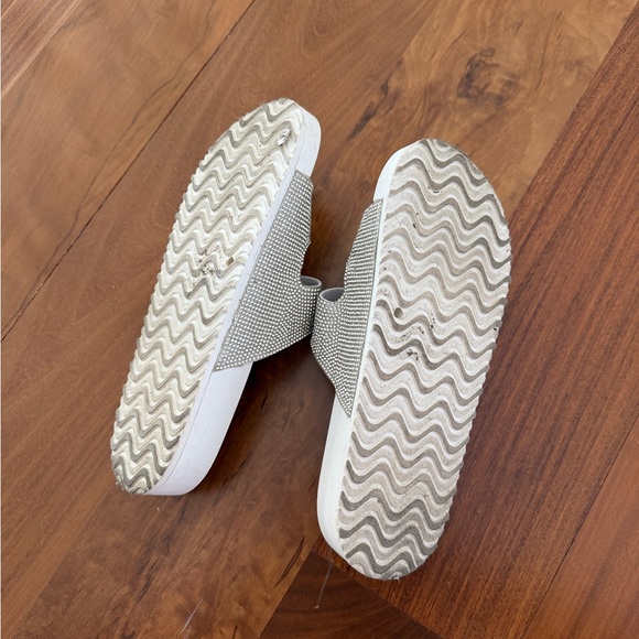 Madden Girl Rhinestone Slide Sandals - Picture 4 of 4